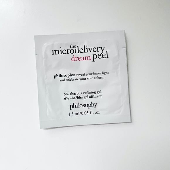 (25) PACKET LOT - Philosophy - The Microdelivery DREAM Acid PEEL AHA BHA Travel - Picture 5 of 5
